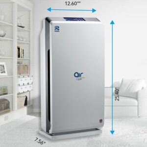 o3uv air purifier 12.6 x 25.4 x 7.56 in