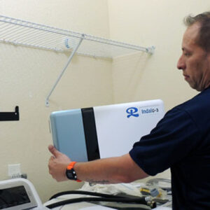 Indalo-3 installation in the laundry room