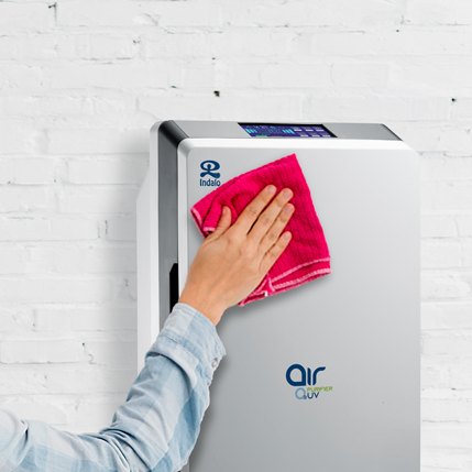 O3UV air purifier - easy maintenance