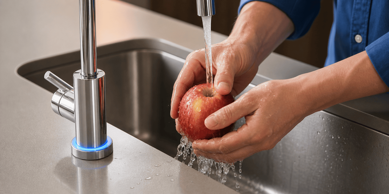 Purificador INDALO instalado para beber y cocinar