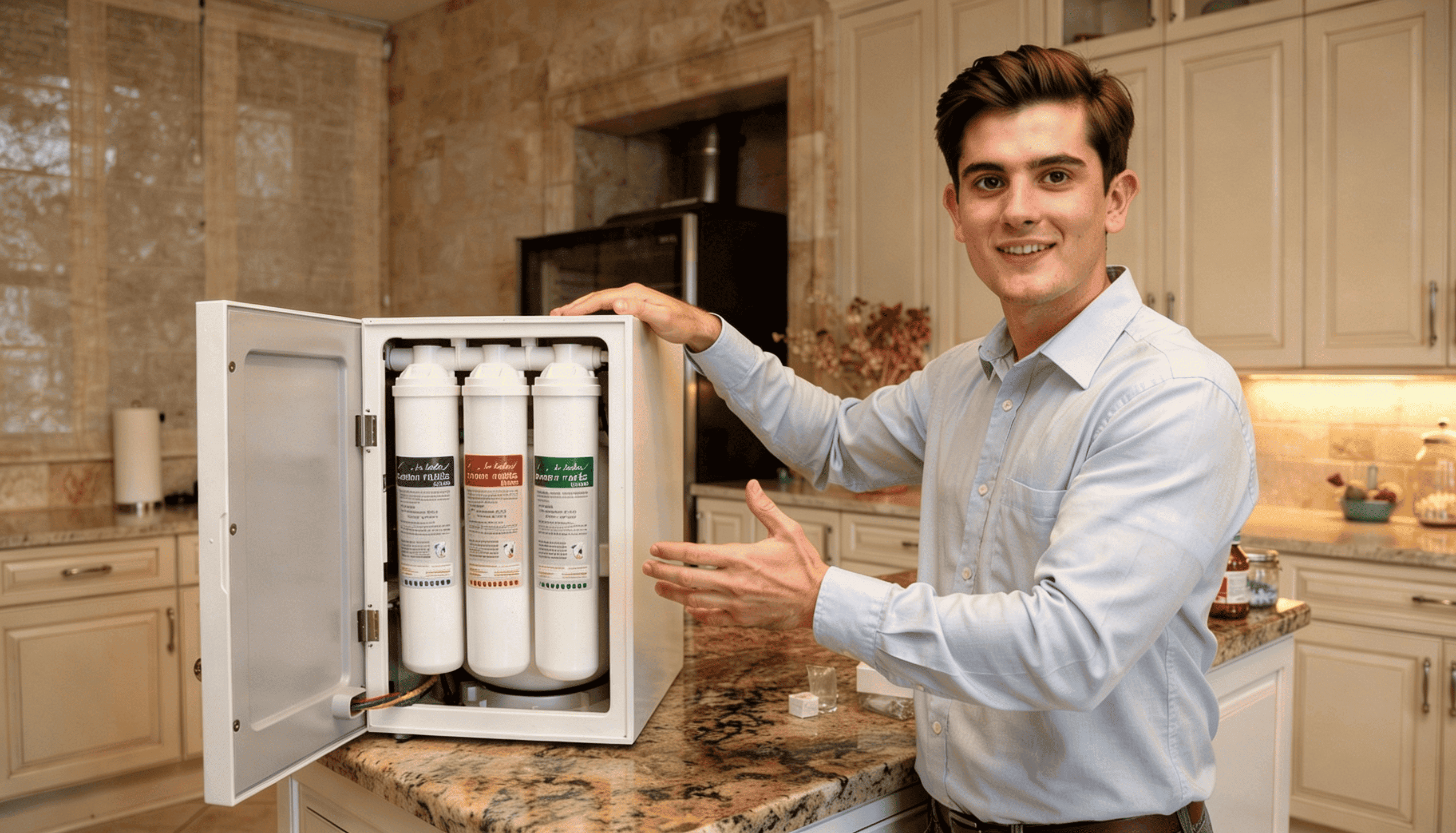 Purificador INDALO configurado según el agua de tu zona